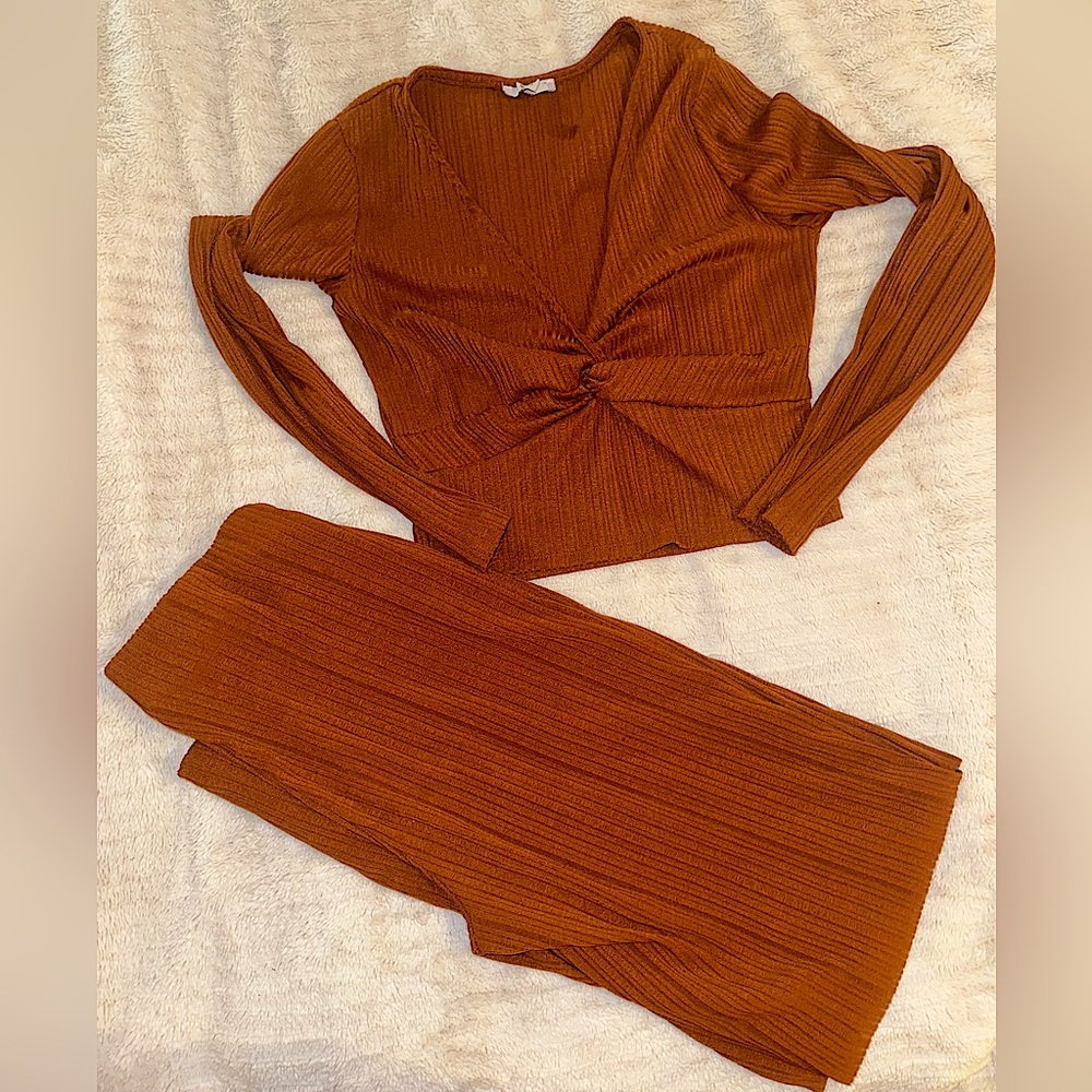Burnt Orange 2 piece set